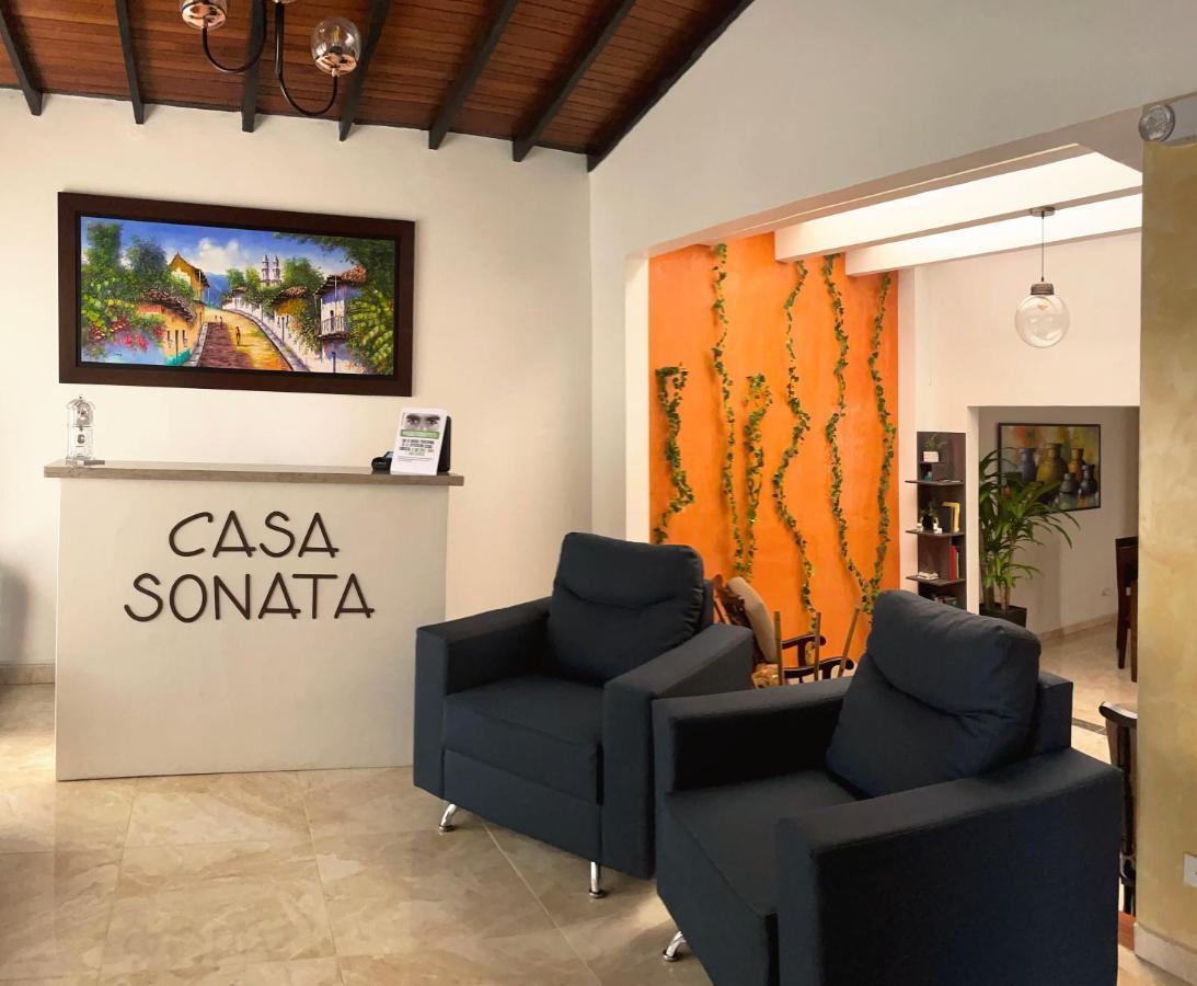 Hotel Casa Sonata Medellín Exteriör bild